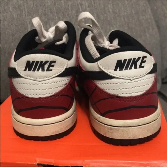 Nike Dunk Low GS Spiderman Vintage 2004 Rare - Picture 7 of 15